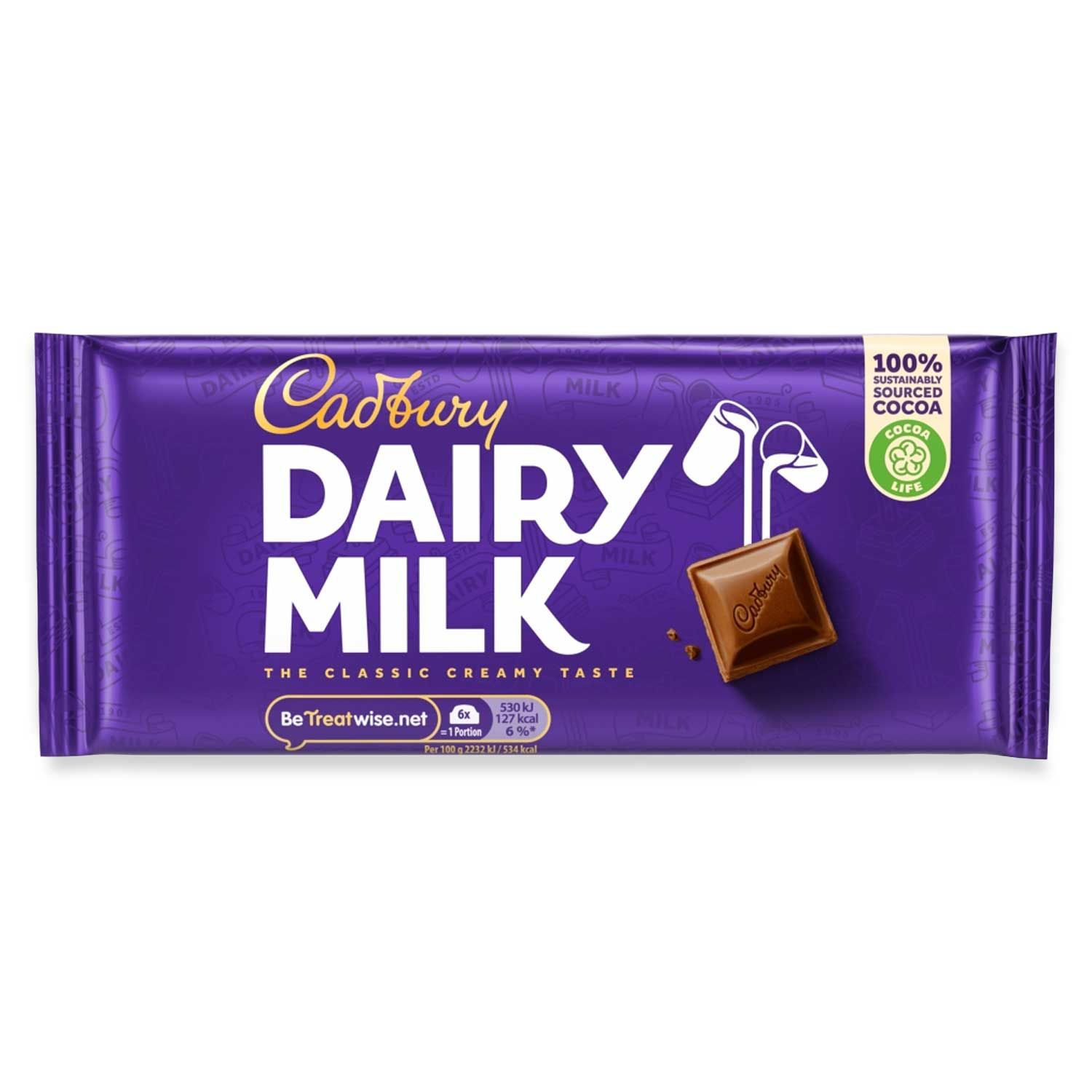 Dairy Milk Chocolate Bar 95g Cadbury